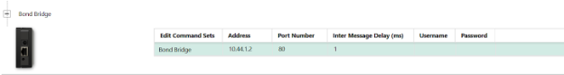Lutron Designer Ethernet device configuration for Bond Bridge Pro